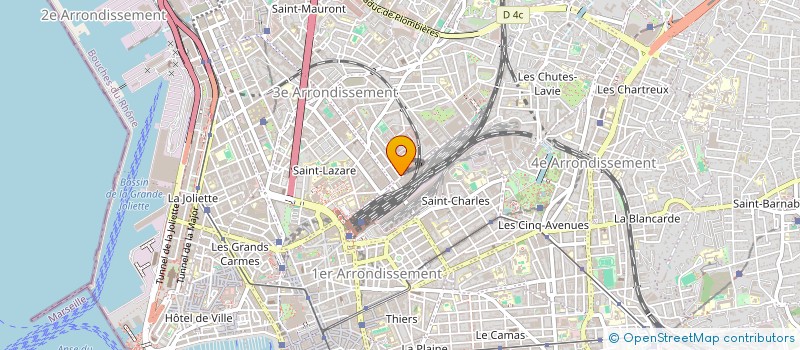 localisation de l'entreprise MADAME ZILLIAN GECDI à MARSEILLE
