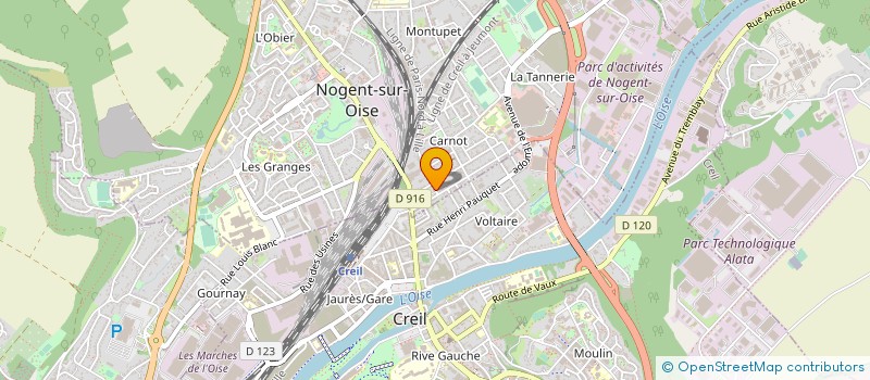 localisation de l'entreprise MADAME ZILMA YLISMA  NOGENT-SUR-OISE