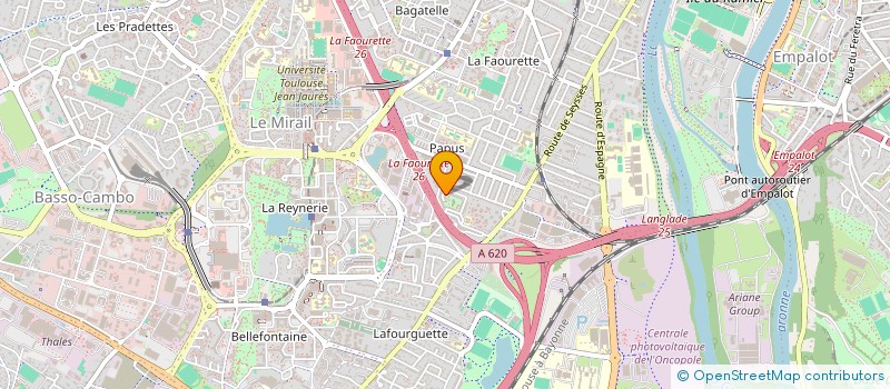 localisation de l'entreprise MADAME ZILMY BEGGARI à TOULOUSE
