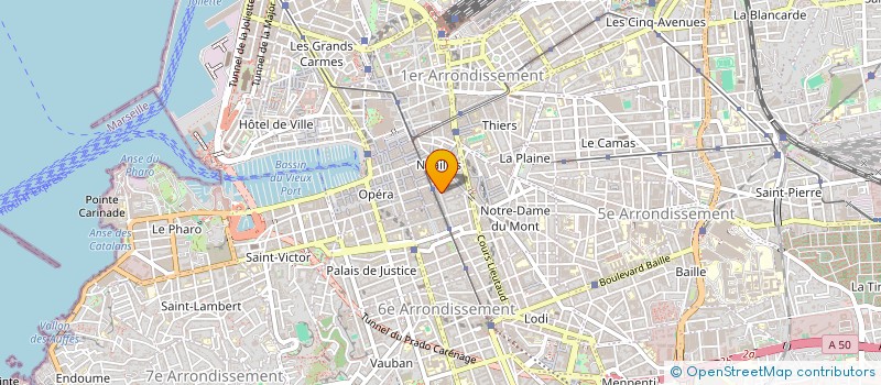 localisation de l'entreprise MADAME ZINA AHMED à MARSEILLE
