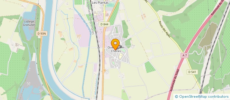 localisation de l'entreprise MADAME ZINA ANANI  DONZERE