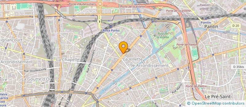 localisation de l'entreprise MADAME ZINA BAALLAH  PARIS