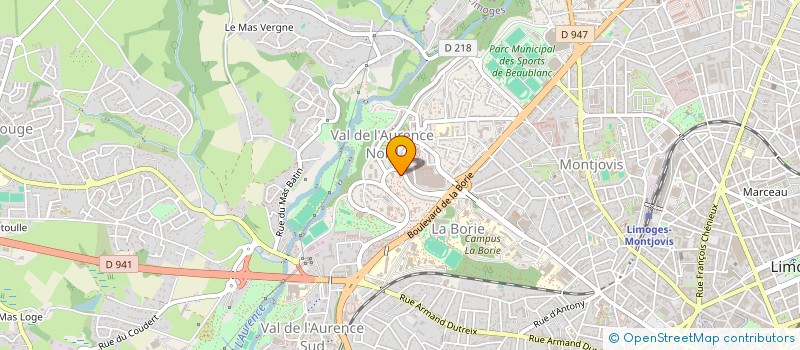 localisation de l'entreprise MADAME ZINA HADJ HAMDRI à LIMOGES