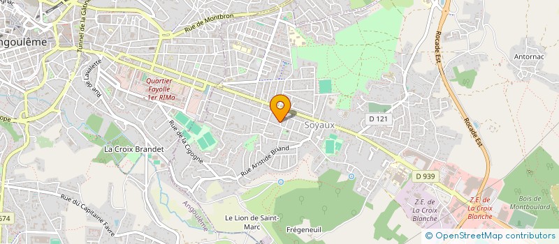localisation de l'entreprise MADAME ZINA KHALFI à SOYAUX