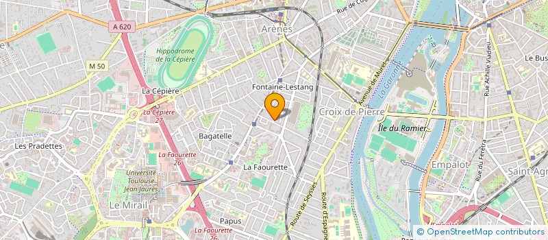 localisation de l'entreprise MADAME ZINA MOREAU à TOULOUSE