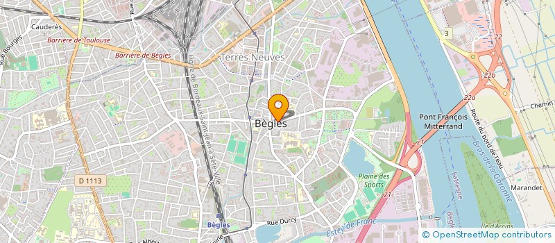 localisation de l'entreprise MADAME ZINA MURADOVA à BEGLES