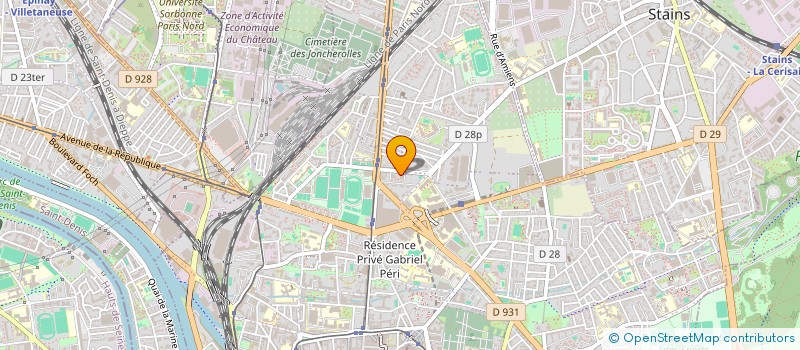 localisation de l'entreprise MADAME ZINA REINHARDT  SAINT-DENIS