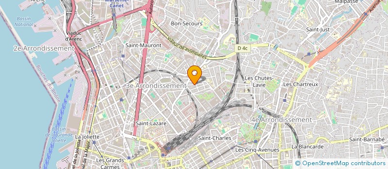 localisation de l'entreprise MADAME ZINA SAIDI à MARSEILLE