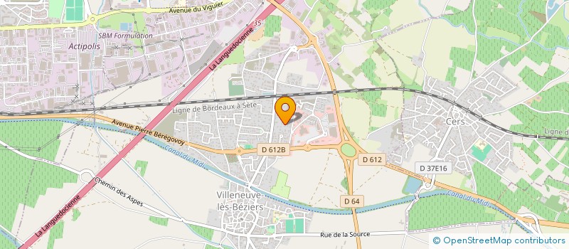 localisation de l'entreprise MADAME ZINA TAIBI à VILLENEUVE-LES-BEZIERS
