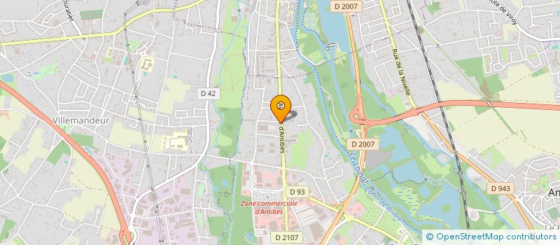 localisation de l'entreprise MADAME ZINA ZAROILI  AMILLY