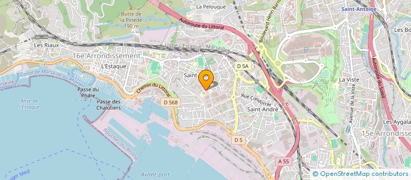 localisation de l'entreprise MADAME ZINAB LEDGHAM-CHIKOUCHE à MARSEILLE 16EME
