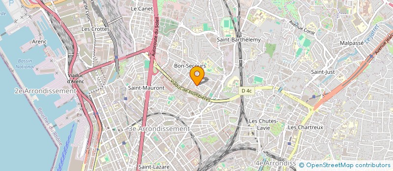 localisation de l'entreprise MADAME ZINAIDA BADEA à MARSEILLE