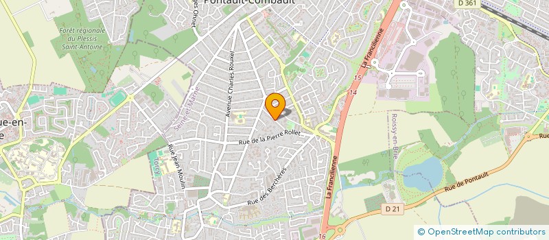 localisation de l'entreprise MADAME ZINAIDA SCUTARI à PONTAULT-COMBAULT