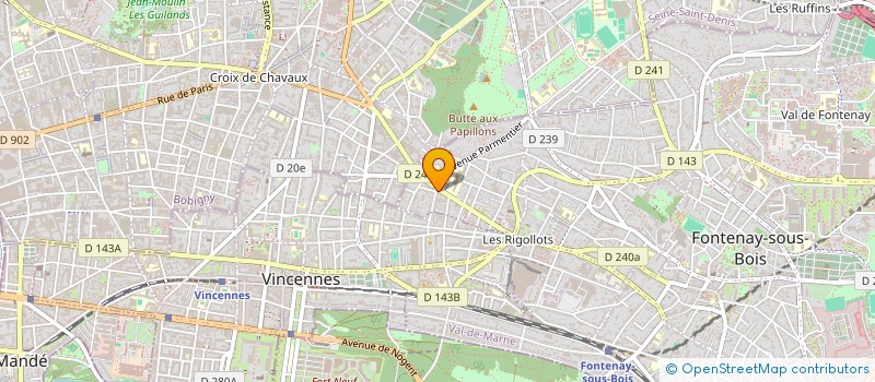 localisation de l'entreprise MADAME ZINEB ABOUDOU à FONTENAY SOUS BOIS