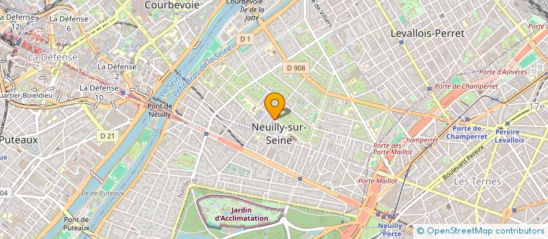 localisation de l'entreprise MADAME ZINEB ALAOUI-LAMLAKATE  NEUILLY-SUR-SEINE