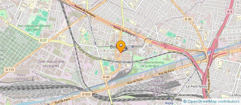 localisation de l'entreprise MADAME ZINEB BELHAKIM  BOBIGNY