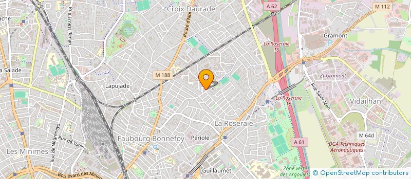 localisation de l'entreprise MADAME ZINEB BELLATRECHE à TOULOUSE