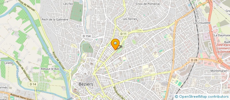 localisation de l'entreprise MADAME ZINEB BEN HAYOUN à BEZIERS