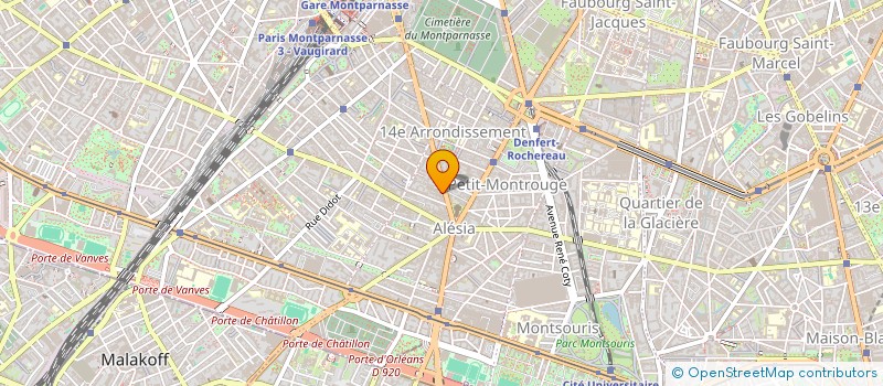 localisation de l'entreprise MADAME ZINEB BENNANI HASSAN  PARIS