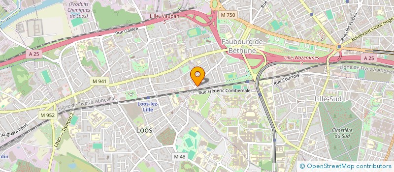 localisation de l'entreprise MADAME ZINEB BEY  LOOS