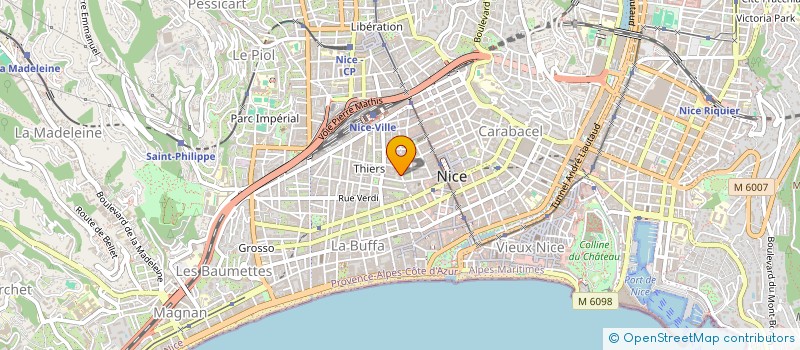 localisation de l'entreprise MADAME ZINEB DAIRA à NICE