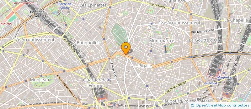 localisation de l'entreprise MADAME ZINEB EL AMRANI IDRISSI  PARIS