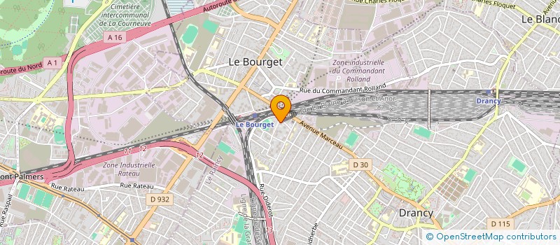 localisation de l'entreprise MADAME ZINEB EL HIMER  DRANCY