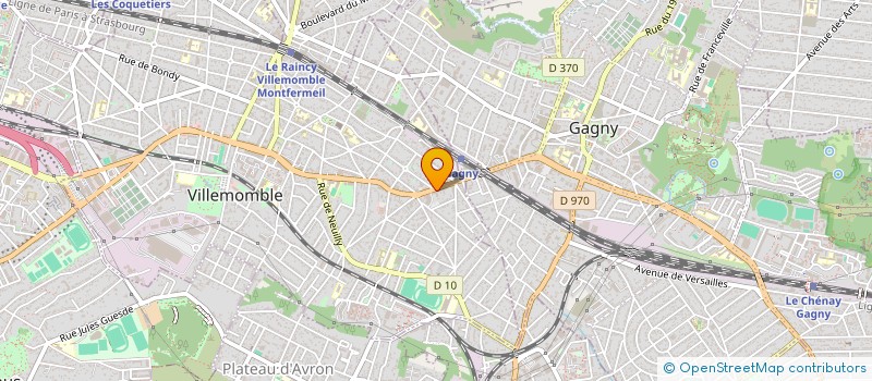 localisation de l'entreprise MADAME ZINEB ELMINSARI  VILLEMOMBLE