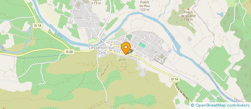 localisation de l'entreprise MADAME ZINEB EN NMILI à CESSENON-SUR-ORB