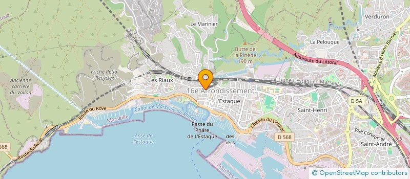 localisation de l'entreprise MADAME ZINEB GUERFI à MARSEILLE