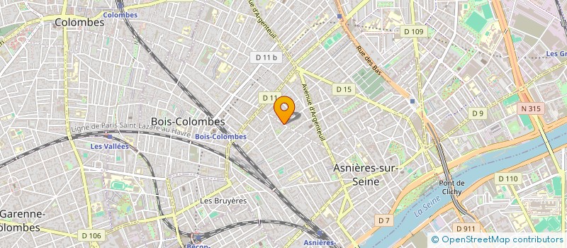 localisation de l'entreprise MADAME ZINEB HALAOUI  ASNIERES-SUR-SEINE