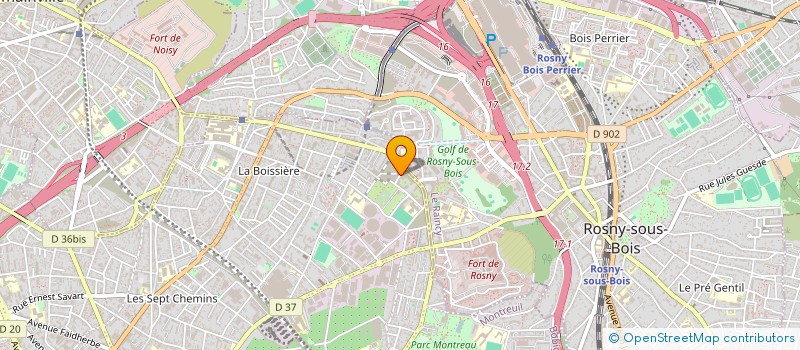 localisation de l'entreprise MADAME ZINEB KAABACHE à MONTREUIL