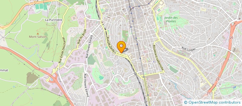 localisation de l'entreprise MADAME ZINEB KADDOUR  SAINT-ETIENNE