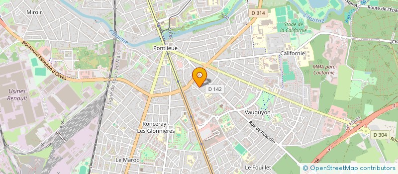 localisation de l'entreprise MADAME ZINEB LAAREJ à LE MANS