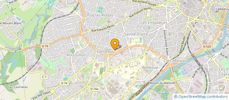 localisation de l'entreprise MADAME ZINEB LAHEB à LIMOGES