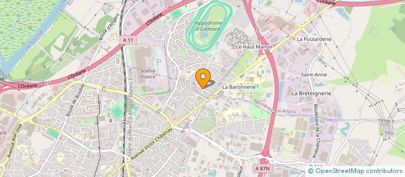 localisation de l'entreprise MADAME ZINEB LAZRAK à ANGERS