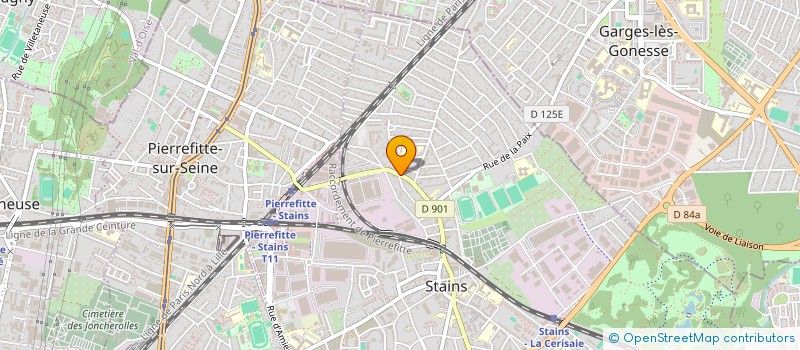 localisation de l'entreprise MADAME ZINEB MALKI à STAINS