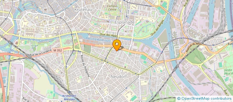 localisation de l'entreprise MADAME ZINEB MASMOUDI à STRASBOURG