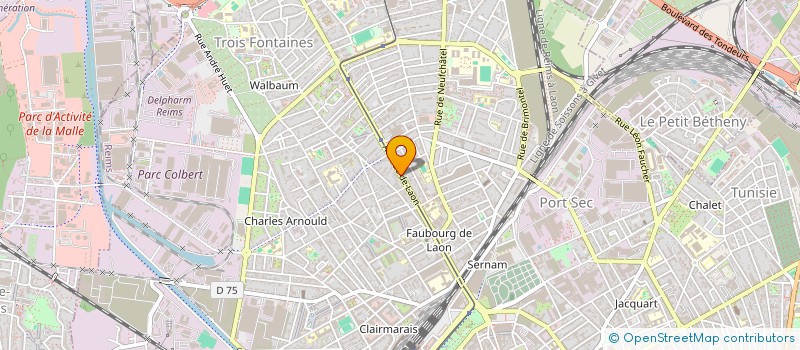 localisation de l'entreprise MADAME ZINEB NBITO  REIMS