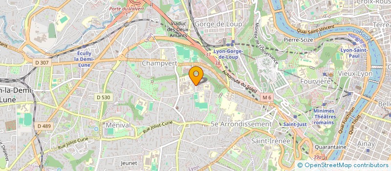 localisation de l'entreprise MADAME ZINEB NESRINE YITOUNI  LYON