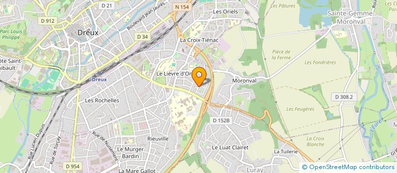 localisation de l'entreprise MADAME ZINEB OUCHANI à DREUX