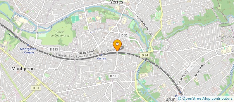 localisation de l'entreprise MADAME ZINEB SAAOUI  YERRES