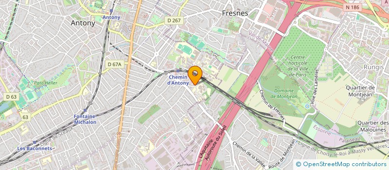 localisation de l'entreprise MADAME ZINEB TALAMINE à ANTONY