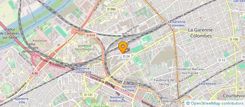 localisation de l'entreprise MADAME ZINEB ZAHOUANI  NANTERRE