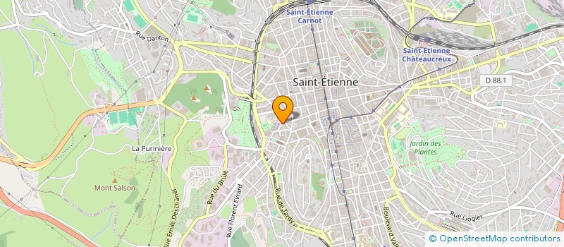 localisation de l'entreprise MADAME ZINGA MARGARIDA ANTONIO  SAINT-ETIENNE