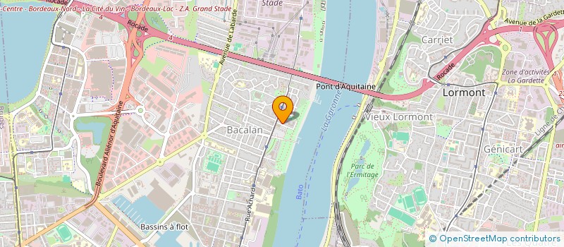 localisation de l'entreprise MADAME ZITA NSE  BORDEAUX