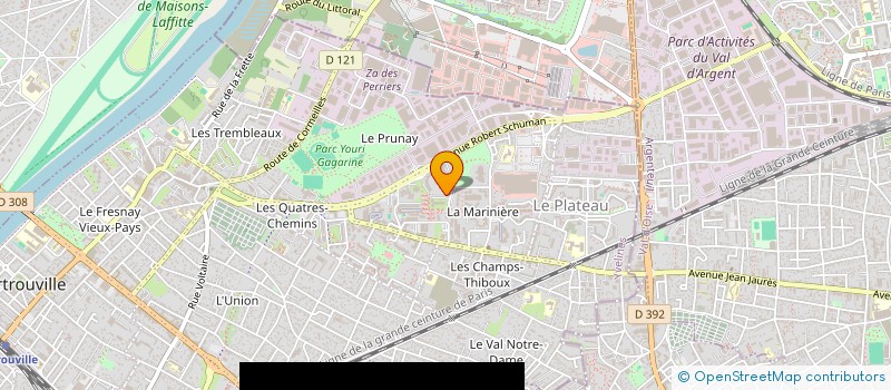 localisation de l'entreprise MADAME ZLANGNAN GRACE MAN à SARTROUVILLE