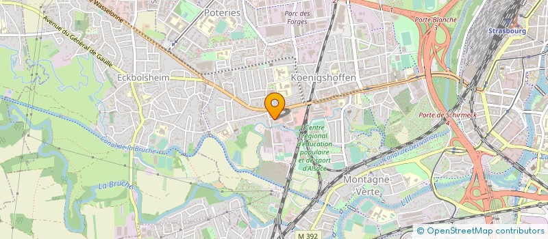 localisation de l'entreprise MADAME ZLATA DERYABINA à STRASBOURG