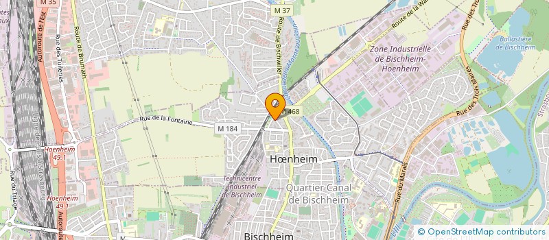 localisation de l'entreprise MADAME ZLATA RAMIC  HNHEIM