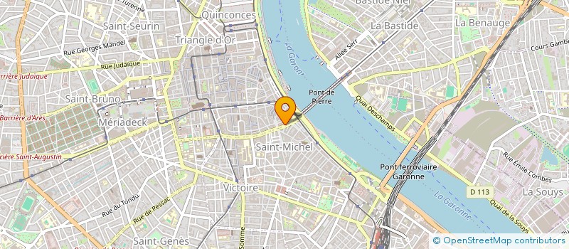 localisation de l'entreprise MADAME ZLATKA MIHAYLOVA  BORDEAUX